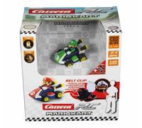 Carrera RC Mario Kart Mini RC Luigi, For Children and Adults, Boys & Girls, Unique Original Licence, Instant Driving Fun with Ready to Run, Authentic Mario Kart Experience