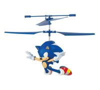 Carrera RC I 2.4GHz Sonic the Hedgehog, Flying Sonic With Coaxial Rotor Control I Original License I Gyro System I Ergonomic 2-Channel Controller