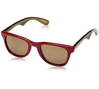 Carrera 6000 Vp 6000 Vp 2Vb 50 Rectangular Sunglasses 50, Burgundy Green Camouflage/Brown Gold Mirror
