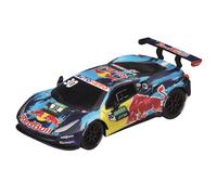 Carrera 64197 Ferrari 488 GT3 Red Bull AF Corse No.30 1:43 Scale Analog Slot Car Racing Vehicle GO Slot Car Toy Race Track Sets