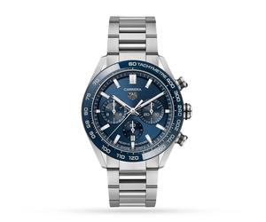 Carrera Automatic Chronograph 44mm Mens Watch