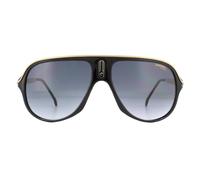 Carrera Aviator Black Dark Grey Gradient Black One Size
