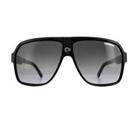 Aviator Black Grey Gradient Sunglasses Carrera Black One Size