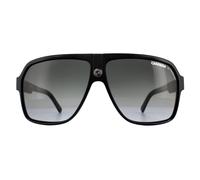 Carrera Aviator Black Grey Gradient Sunglasses Carrera Black One Size
