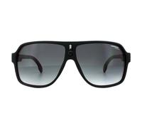 Carrera 1001/S Matte Black Red/Grey Shaded 62/11/140 unisex Sunglasses