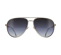 Carrera Women's Aviator Gold Grey Blue Gradient 3088/S
