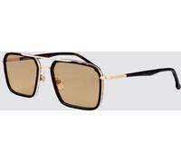 CARRERA Aviator Sunglasses in Metal with Double Bridge - Size: 55 - male