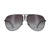 Men's Carrera Gipsy Black Framed Grey SF Polarized Lens Sunglasses - Size: ONE size