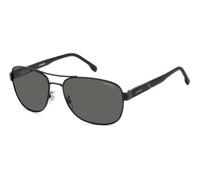Carrera C FLEX 02/G/S 003/M9 Man Sunglasses Metal Black Grey Squared Polarized