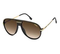 Carrera C SPORT 06/S I46/86 Man Sunglasses Polyamide Black Brown Pilot Normal Shaded