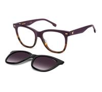 Carrera CA 3098/C HKZ/WJ Woman Optical frames Acetate Violet Grey Squared Polarized Nuanced