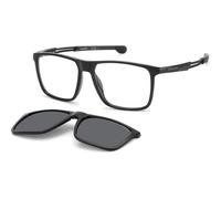 Carrera CA 4020/CS 807/M9 Man Optical frames Polyamide Black Grey Squared Polarized Clip-on