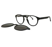 Carrera CA 8066/CS with Clip-On Men's Glasses, Black, Size 50