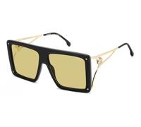 Carrera CA UNICA/SE BLACK ON GOLD/YELLOW 60/14/130 women Sunglasses