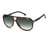 Carrera CARRERA 1045/S 086/9K Unisex Sunglasses Plastic Havana Green Pilot Normal Shaded