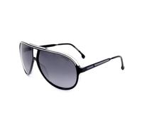 Grey Shaded Lens Red Detail Black Sunglasses Carrera Black One Size