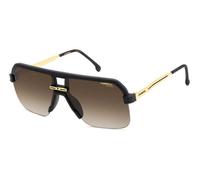 Carrera CARRERA 1066/S 003/86 Man Sunglasses Plastic Black Multicolor Squared Normal Shaded