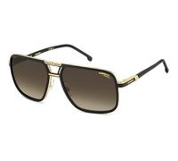 Carrera CARRERA 1071/S MATTE BLACK GOLD/BROWN GRADIENT 61/16/145 men Sunglasses
