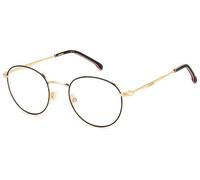 Carrera Unisex CARRERA 307 2M2 Optical frames Steel Black/Gold Round