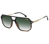 Carrera CARRERA 324/S WR7/9K Man Sunglasses Acetate Black / Havana Brown Geometric Shaded