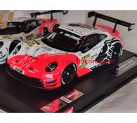 Carrera Digital 124 20023984 Porsche 911 GT3 R Lionspeed GP, No.24 1:24 Scale Slot Car With Working Front, Rear & Brake Lights I Suitable For Ages 10 Years+