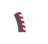 Carrera Digital External Curved Elevated Tracks (6) Terminals (2) Slot Car