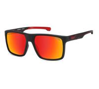 Carrera Ducati CARDUC 049/S 003/UZ Man Sunglasses Polyamide Black Red Squared Normal Multilayer