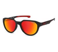 Carrera Ducati CARDUC 050/S 003/UZ Man Sunglasses Polyamide Black Red Round Normal Multilayer