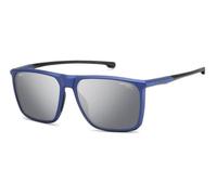 Carrera Ducati Man CARDUC 034/S TZQ/T4 Sunglasses Polyamide Blue Silver Squared Mirror