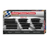 Carrera Evolution 20026955 Extension Set (2 straights, 4 Curves 1/30?), Black