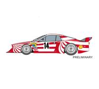 Lancia Beta Montecarlo Turbo Lancia Italy, No.14, Nurburgring 1980 Slot Car