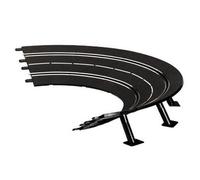 Carrera 20574 20020574 High banked curve 1/30° (6) Slot Car Track Accessory, Multicoloured, 37.01 x 22 x 10.39 cm