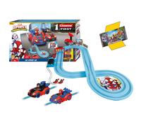 Carrera FIRST 20063050 Spidey Go Webs Go - FIRST Slot Car Racing Track For Children From 3 Years, 2.9 Metres, With Spidey And His Amazing Friends -