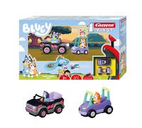 Carrera First Bluey vs Bingo On The Track Race Car Set