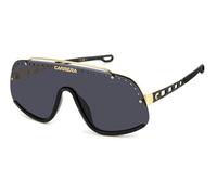 Carrera FLAGLAB 16 2M2/2K Unisex Sunglasses Metal Black Grey Mask Anti-glare