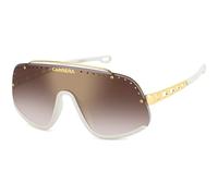 Carrera Sonnenbrille CA Flaglap 16 VVP/YK New Weiss Rahmen Metall