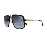 Carrera CA GLORY II BLACK ON GOLD/GREY SHADED 59/18/145 men Sunglasses