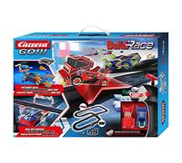 Carrera GO!!! 20062531UK Build 'n Race Racing Set 6.2M - Slot Racing Track With UK Plug, For Children From 6 Years And Adults,1:43 Scale, 6.2 Metres, With Build 'n Race - Racing Car & Truck