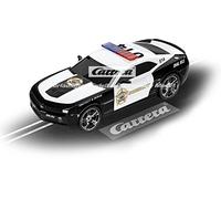 Carrera GO!!! 20064031 2015 Chevrolet Camaro ZL1 Sheriff 1:43 Scale Slot Car, With Flashing Lightbar, Suitable For Ages 6 Years+