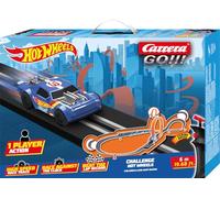Carrera GO Challenge 20068000UK Hot Wheels - GO 1 Player Single Lane Slot Racing Track With UK Plug, For Children From 6 Years And Adults,1:43 Scale, 6 Metres, With Hot Wheels Night Shifter