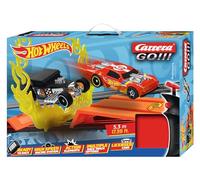 Carrera GO!!! Hot Wheels 5.3 Race Track Set I Racetracks and Licensed Slot Cars | Up to 2 Players | For Boys and Girls from 6 Years and Adults