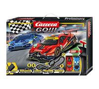 Carrera GO Race the Track Race Track Set, 6.2 m Electric Race Track with Lamborghini Huracán GT3 & Ferrari 488 GT3, with 2 Hand Controls & Track Parts, for Children from 6 Years and Adults, 20062526