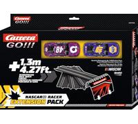 Carrera GO!!! Track Extension Pack - NASCAR Racer, 1.3 Metres, 4 Straight Sections and Tunnel Section