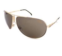 Carrera Gypsy65 Sunglasses Matte Gold Black with Brown CAT.3 Lenses AOZ 70