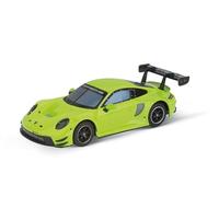 Carrera Hybrid, Porsche 911 GT3 R Acid Green, 1:50 scale, front and rear lights, up to 30 minutes of racing action, USB-C charging in 20 minutes, mobile app control for maximum driving pleasure