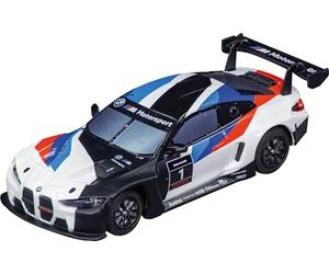 Carrera Hybrid BMW M4 GT3 BMW M Motorsport, No.1 1:50 Scale with Front and Rear Lights, Lithium Battery for up to 30 Minutes of Racing Action, USB-C Charging in 20 Minutes, Mobile App Control