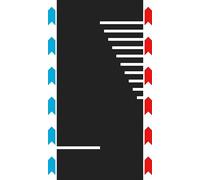 Carrera Hybrid, Track Pack Narrow Section, Extension set, Perfect for Exciting Track Guides, 26 cm (W) x 52 cm (L) x 10 cm (H)