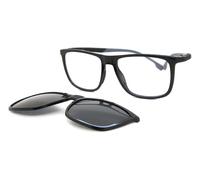 Carrera HYPERFIT 16/CS with Clip-On Men's Glasses, Clear, Size 55
