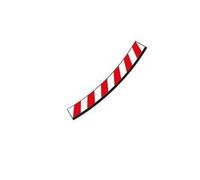 Carrera Inside Shoulder Curve 3/30 20020595 (6) End Pieces Elevated Curbs