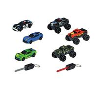 Carrera KEY RACER (1 of 6 Designs Supplied - Pull and Speed Car with Pull-Back Motor - For Boys and Girls from 3 Years & Adults - Racetrack